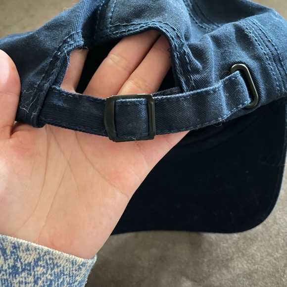 Black Embroidered Cap - Picture 2 of 3